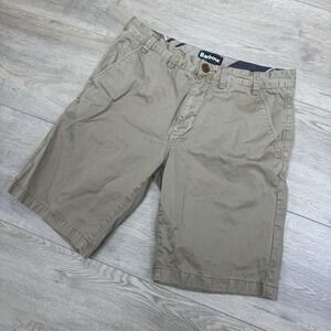 Barbour Khaki Men's Chino Shorts Sz 32 Regular Fit Classic Prep